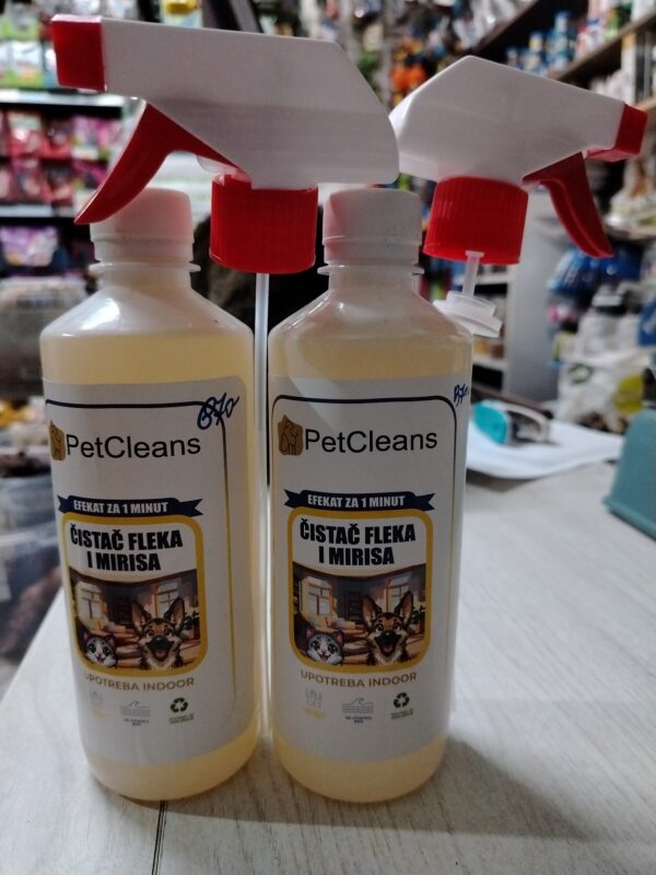 PETCLEANS ODSTRANJIVAC FLEKA I MIRISA URINA 500ML